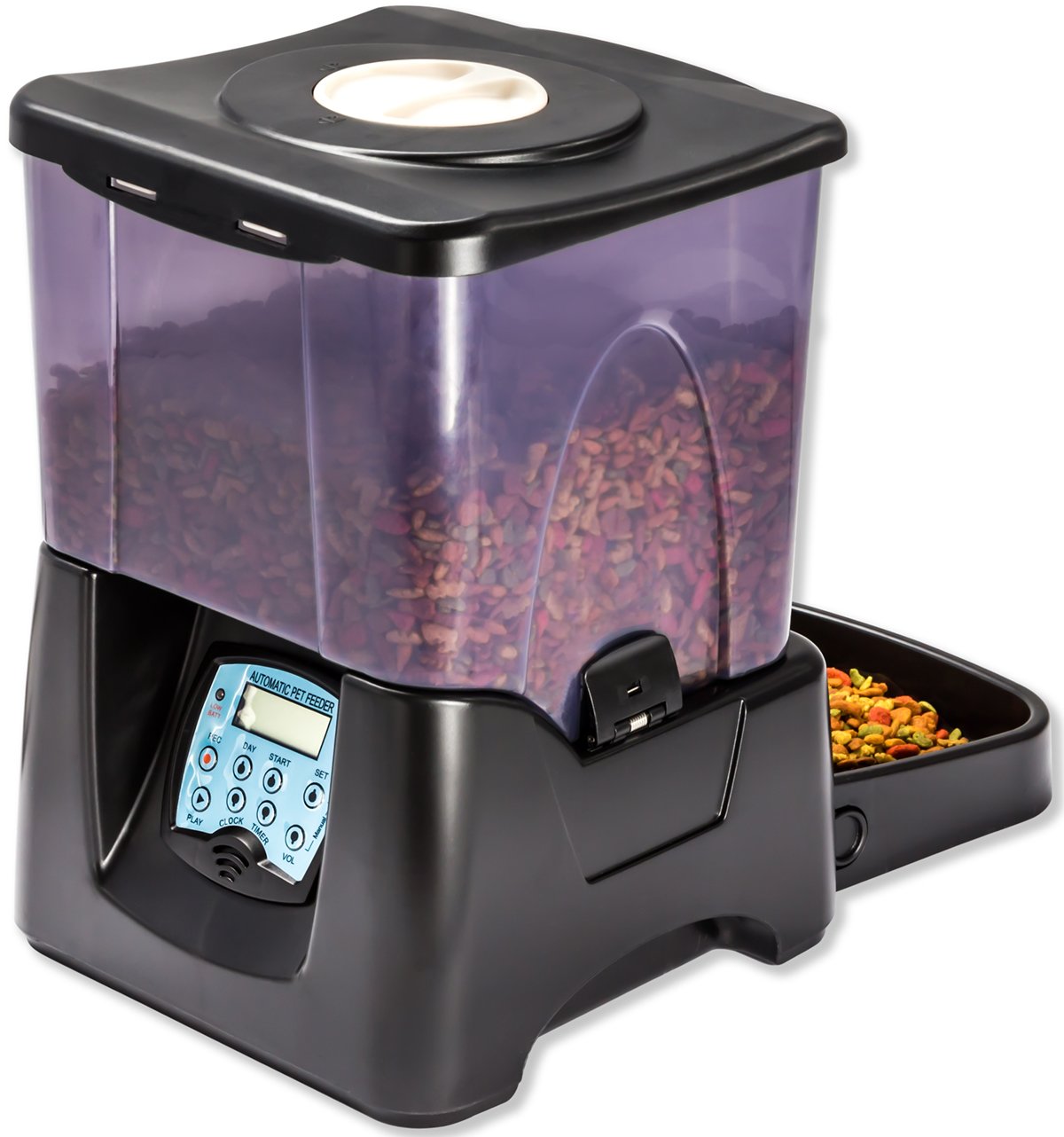 Paws Pals Automatic Electronic Timer Programmable Dog Feeder For
