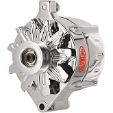 Powermaster 8-37100 Chrome Ford Upgrade w/6 Grv Pulley 100A