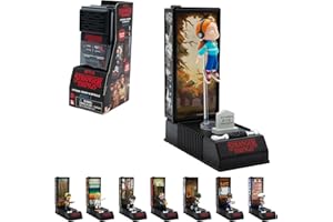 YuMe Stranger Things Walkie Talkie Collectible | Upside Down Capsule Series 3 Surprise Mini Figure & Display Stand | Netflix Merchandise | Kids, Adults & Series Fans Toy Gift | Get All 8 Characters