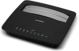 Linksys X3500 N750 Dual Band Wireless Router ADSL2+ Modem USB view 4