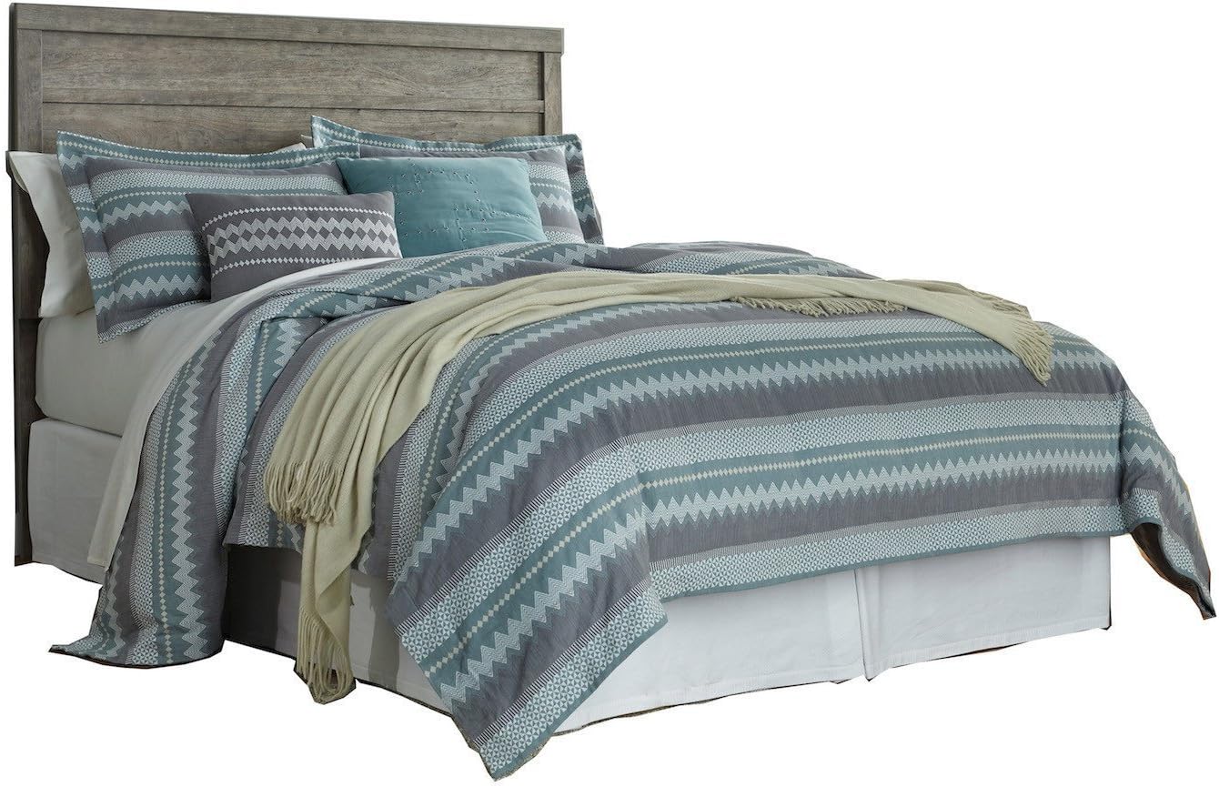 Culverbach E King Panel Headboard Weathered Driftwood - Ashley in Gray