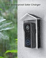 XTU Solar Charger for Ring Doorbell and Battery Cameras Solar Waterproof view 3