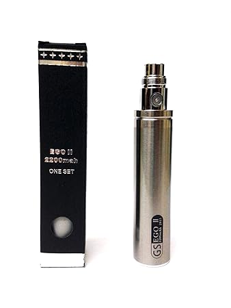 Silber greensound EGO II 2200 mAh große KapazitÄt Akku 2015 Edition mit USB-Ladegerät