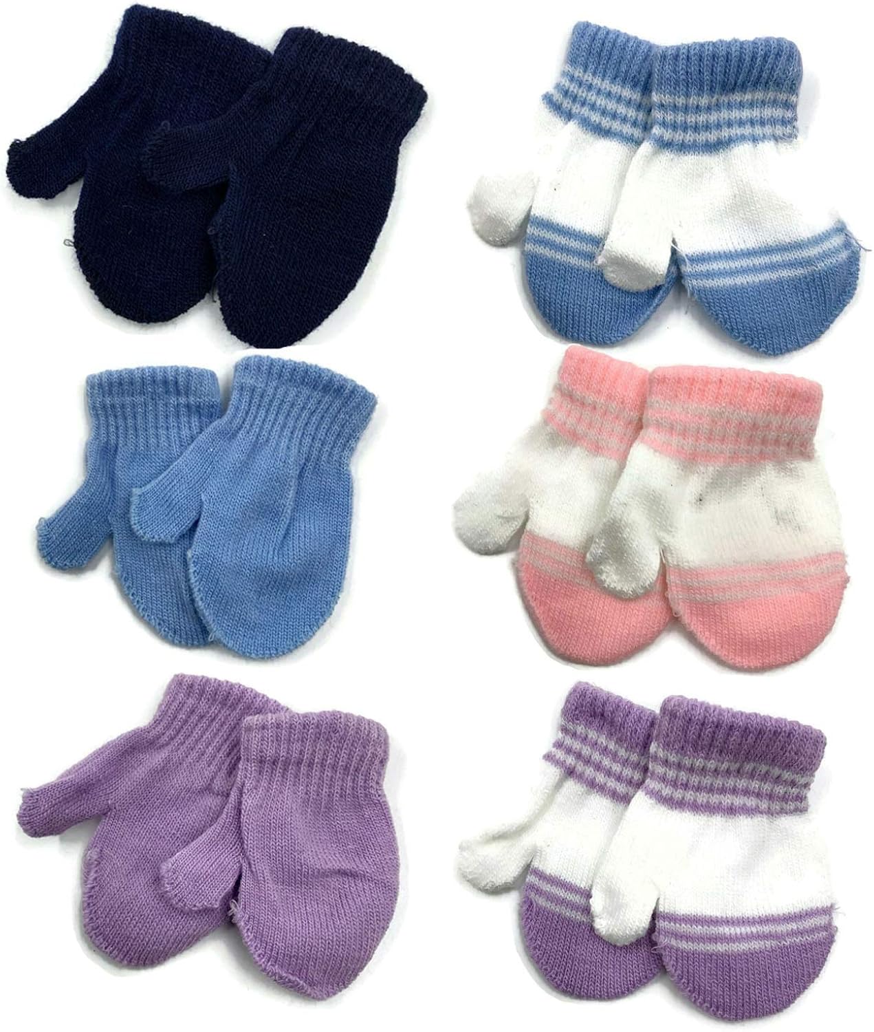 8PACK Cute Infant Finger Gloves Warm Winter by at Amazon Women’s Clothing store