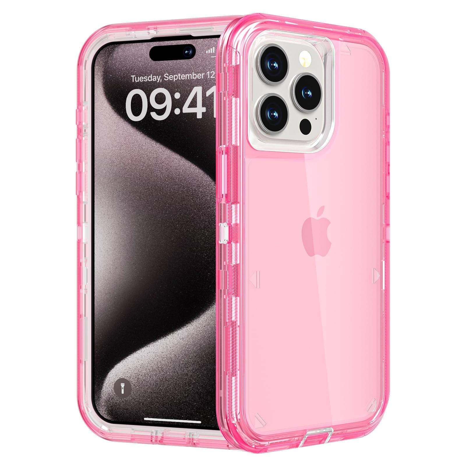 Follaroma for iPhone 15 Pro Max Case, Heavy Duty