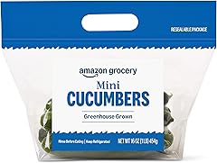 Amazon Grocery, Mini Cucumbers, 16 Oz