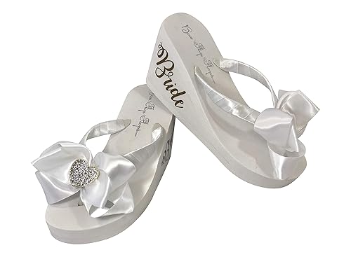bride flip flops amazon