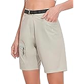 Little Donkey Andy Women's Hiking Cargo Shorts Lightweight Quick Dry Summer Shorts for Golf Athletic Cycling