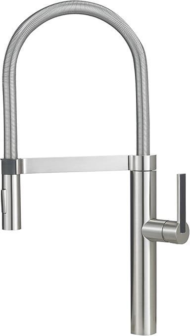 Blanco 441332 Semi Pro 2 2 Gpm Satin Nickel Kitchen Faucet