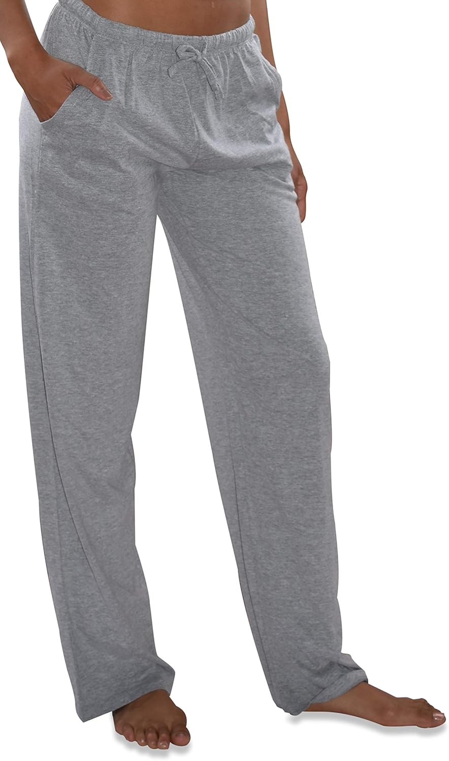Sexy Basics Women's 3 Pack Soft Flex-Cotton Knit Pajama Pants/Lounge Pants/Sleep Pants at  Women’s Clothing store