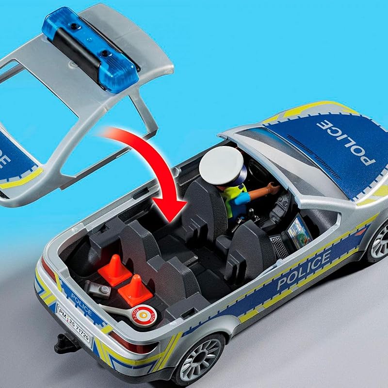 | Action Heroes | Auto della Polizia | Macchina giocattolo | Giocattoli per bambini dai 4 anni in su | 71729