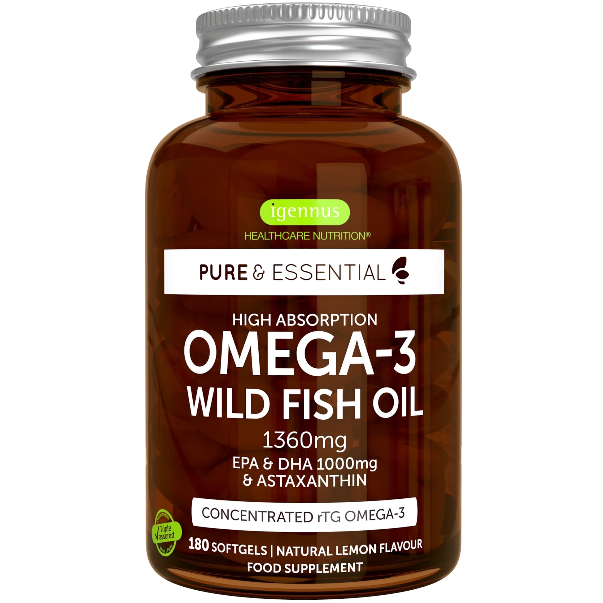 Mua Omega3 Wild Fish Oil & Astaxanthin, The Most Advanced Triglyceride
