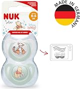 NUK Star Baby Dummy 0-6 Months Winnie The Pooh Case 2 Count BPA-Free view 6