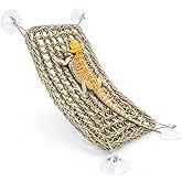 Niteangel Bearded Dragon Hammock Reptile Lounger for Chameleon, Lizards, Gecko, Snakes, Lguana Reptiles, Tortoises (Rectangle
