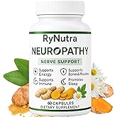 Zotreval Rynutra Nerve Support – Nerve Health & Wellness Supplement with Vitamins C, B12, – Supports Energy, Nervous System & Overall Well-Being, 60 Capsules