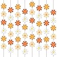 Daisy Groovy Boho Party Banners Daisy Garland Kit Daisy Hanging Swirl Daisy Party Supplies Decorations Daisy Paper Cutouts for One Two Birthday Baby Shower Party Home Classroom Favor Supplies Decor