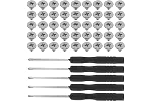 TEHAUX SSD Mounting Screw Kit 505Pcs M2X3Mm Metal PC Hardware Screws with 5 Screwdrivers for Laptop and