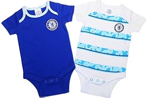 Chelsea EPL Home and Away Super Cute Baby Body Suits - Authentic EPL