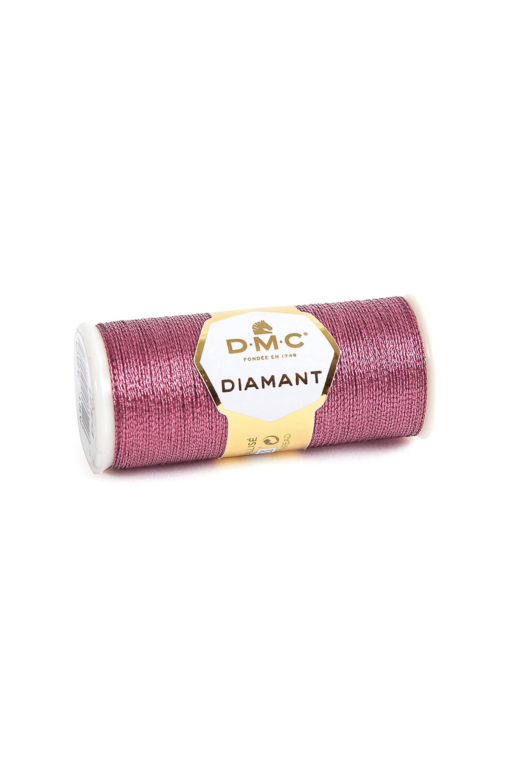 DMC Diamant Metallic Needlework Thread, 38.2-Yard, Pink Amethyst