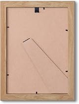 Fabian Clarke London A4 Oak Picture Frame with White A5 Mount view 3
