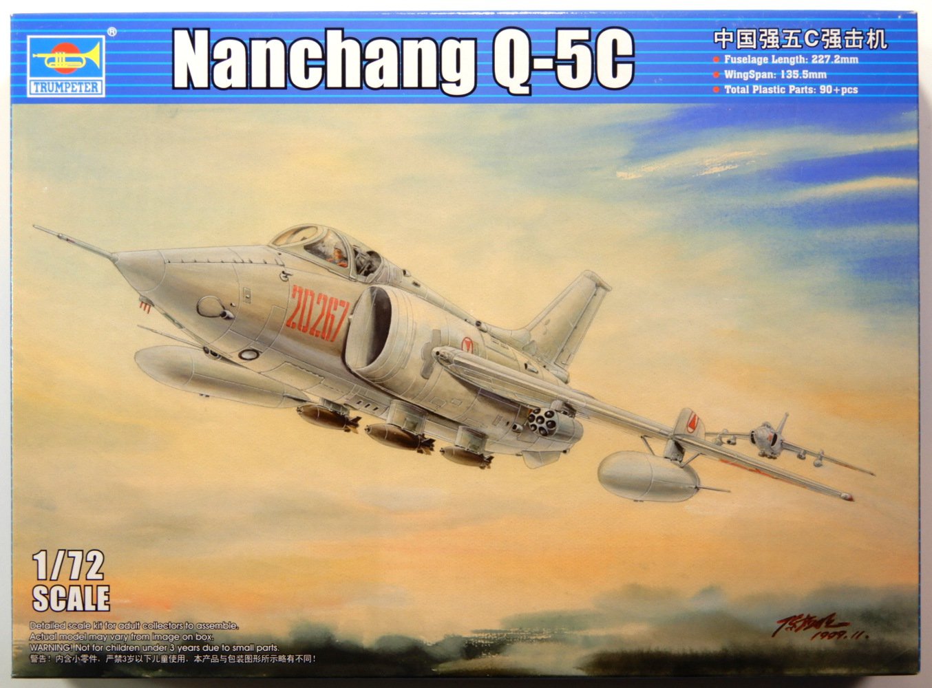 Trumpeter 1: 72 - Chinese Nanchang Q-5C