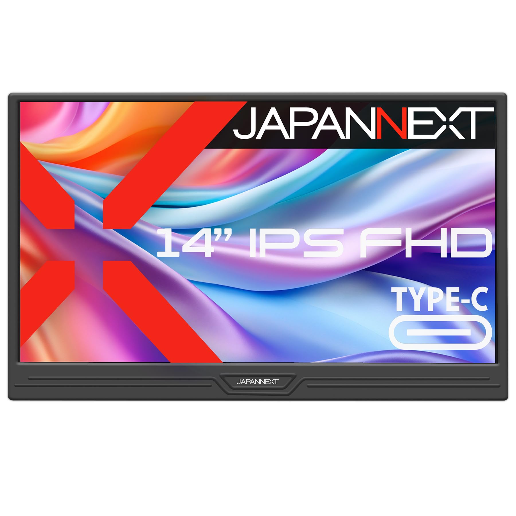 【ECサイト限定】JAPANNEXT 14インチ IPSパネル搭載 フルHD(1920x1080)解像度 モバイルモニター JN-MD-IPS14F miniHDMI USB Type-C HDR スマートケース付き Switch【2年保証】商品画像
