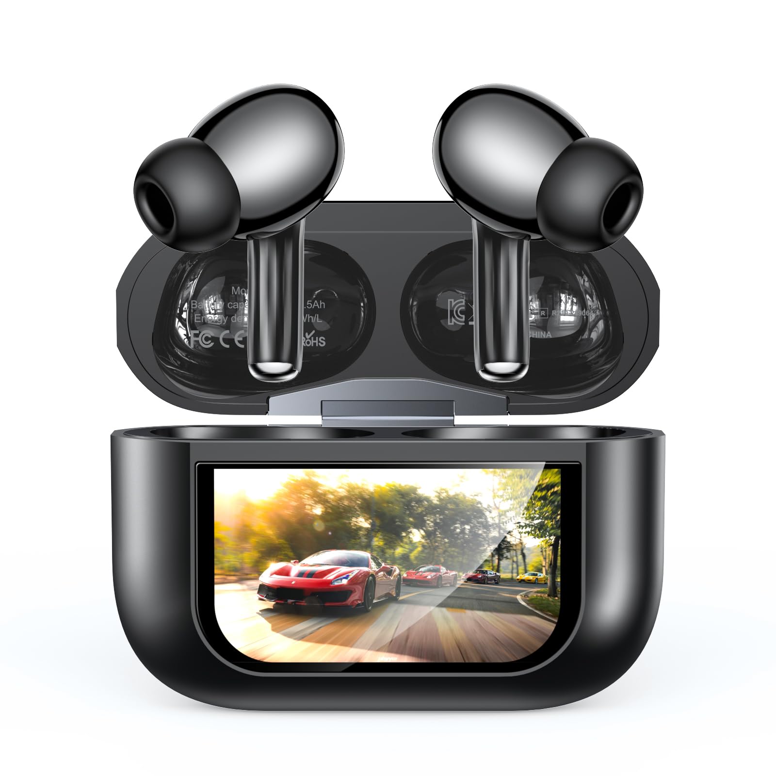 Photo 1 of Szwdo Wireless Earbuds, ANC/ENC Noise Cancelling Headphones with Bass Stereo Sound, Ear Buds for Laptop, Android/iOS