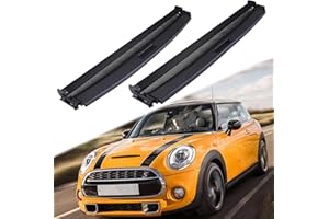 OSKKUDE Front & Rear Sunroof Sunshade Cover for Mini Cooper R55 R56 2007-2016 Car Sunroof Shade Cover Assembly 54102757016 54102755848 54102755849 Black Panoramic Sunroof Shade Sunroof Blind Roller