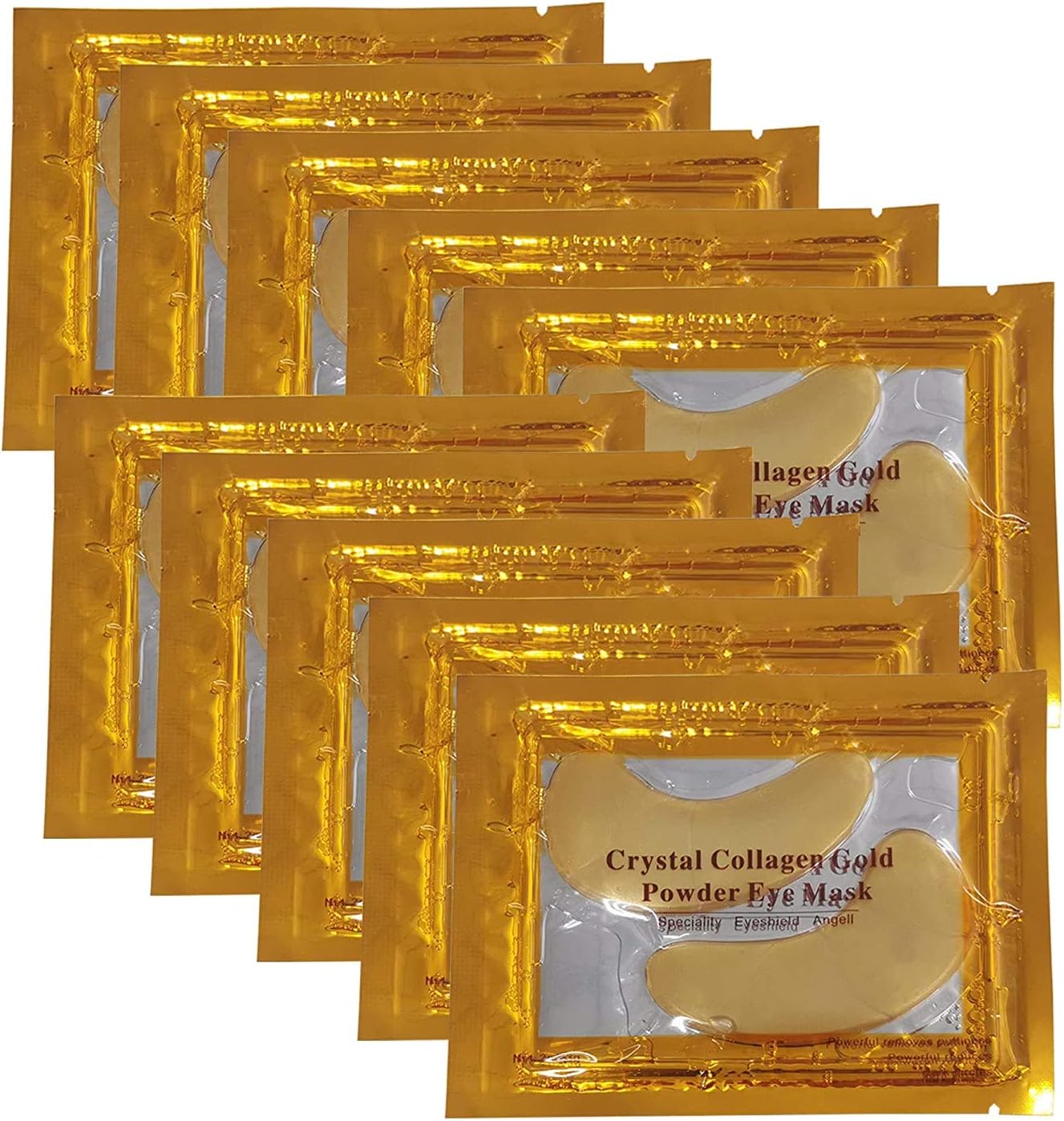 10 Pairs Collagen Crystal Eye Pads Eye Pads Anti Aging Mask Wrinkle Care