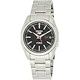 SEIKO 5 Automatic Black Dial Stainless Steel Men's Watch SNKL45J1