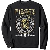 Pisces Zodiac Sign Pisces Birthday Pisces Astrology Sweatshirt
