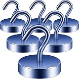 Neosmuk Magnetic Hook 10 kg Extra Strong Neodymium Navy Blue