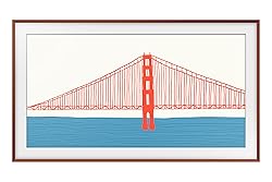 SAMSUNG 55-inch The Frame Customizable - Beveled