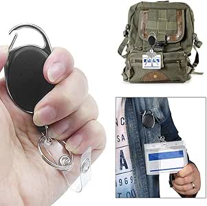 Bobina Tire llaveros, retráctil deber titulares de los pases, para las