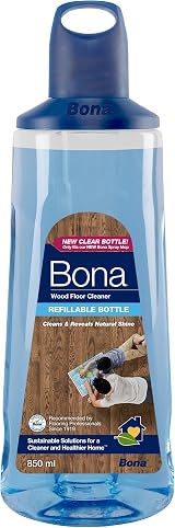 Bona Premium Spray Mop Cartridge 850ml Wood Floor Cleaner for Varnished Floors view 1