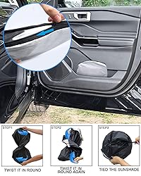 2025 Upgrade Front Windshield Sunshade fit for Ford