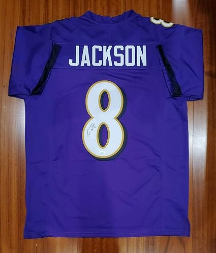 purple lamar jackson jersey