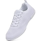 ZVC Cheer Shoes Girls White Cheerleading Shoes for Women Cheer Sneakers Kids Youth