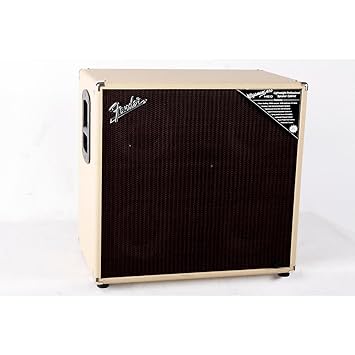 Fender Bassman 410 4x10 Bass Cabinet Blonde Oxblood 888365191089