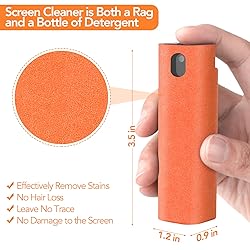 2 Pcs Fingerprint Proof Screen Cleaner Safe for All