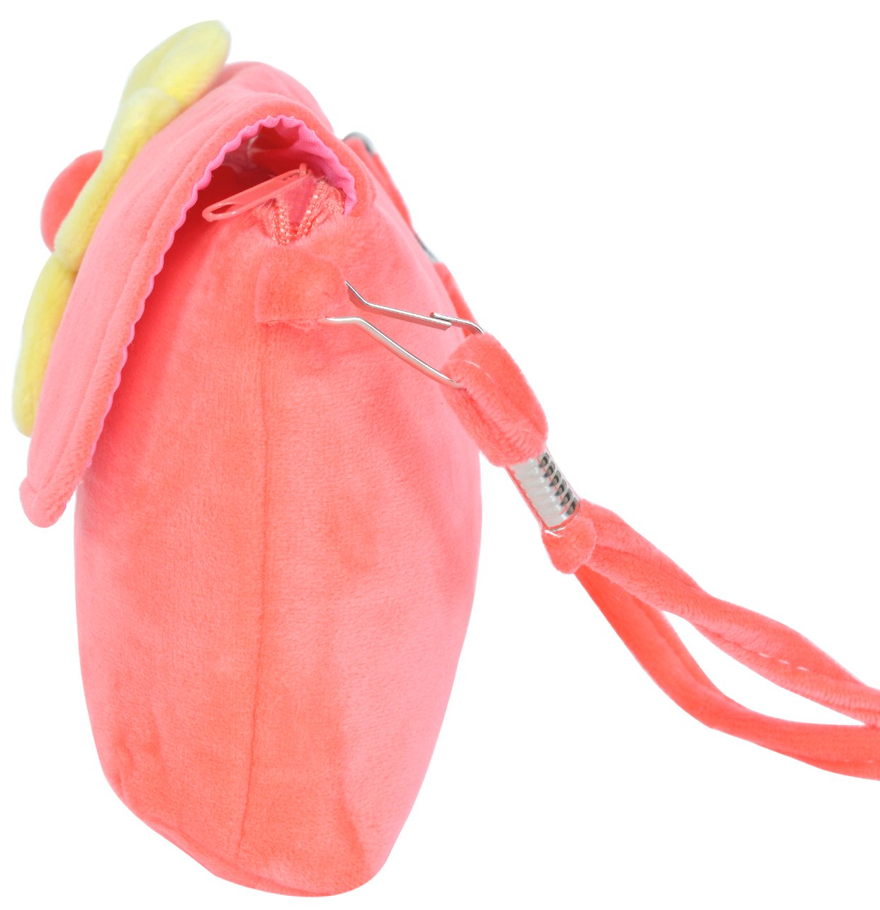 chords lemon yellow flower orange sling bag for girls