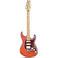 Grote Electric Solid Body Guitar Modern-GST For Beginners (Coma Red)