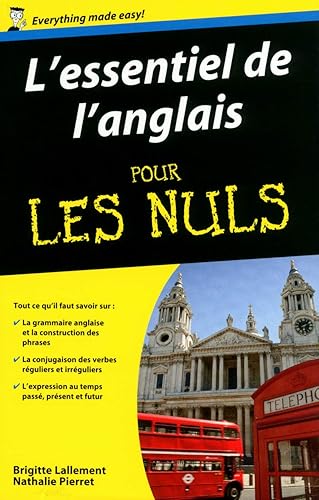 Download L'essentiel de l'anglais Pour les Nuls PDF