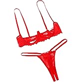 Avidlove Lingerie Set For Women Lace Bra and Panty Set Sexy Underwire Lingerie Set