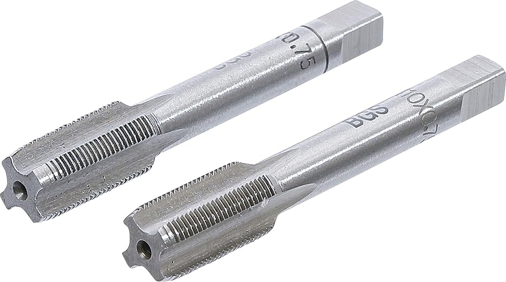 BGS 1900-M10X0.75-B Tap Set Starter and Plug Tap M10 x 0.75 2 pcs