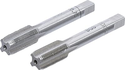BGS 1900-M10X0.75-B Tap Set Starter and Plug Tap M10 x 0.75 2 pcs
