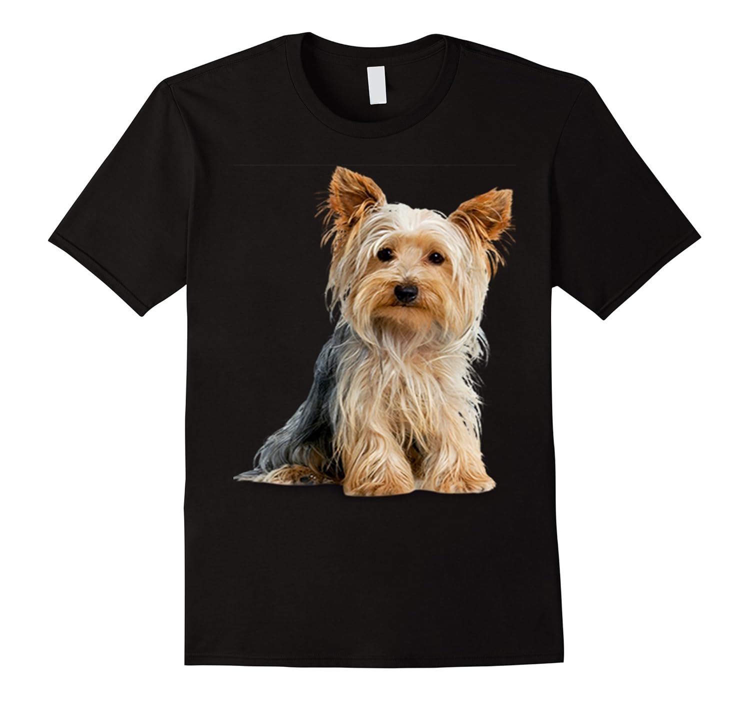 Yorkie Yorkshire Terrier on a Tee ShirtArt Artvinatee