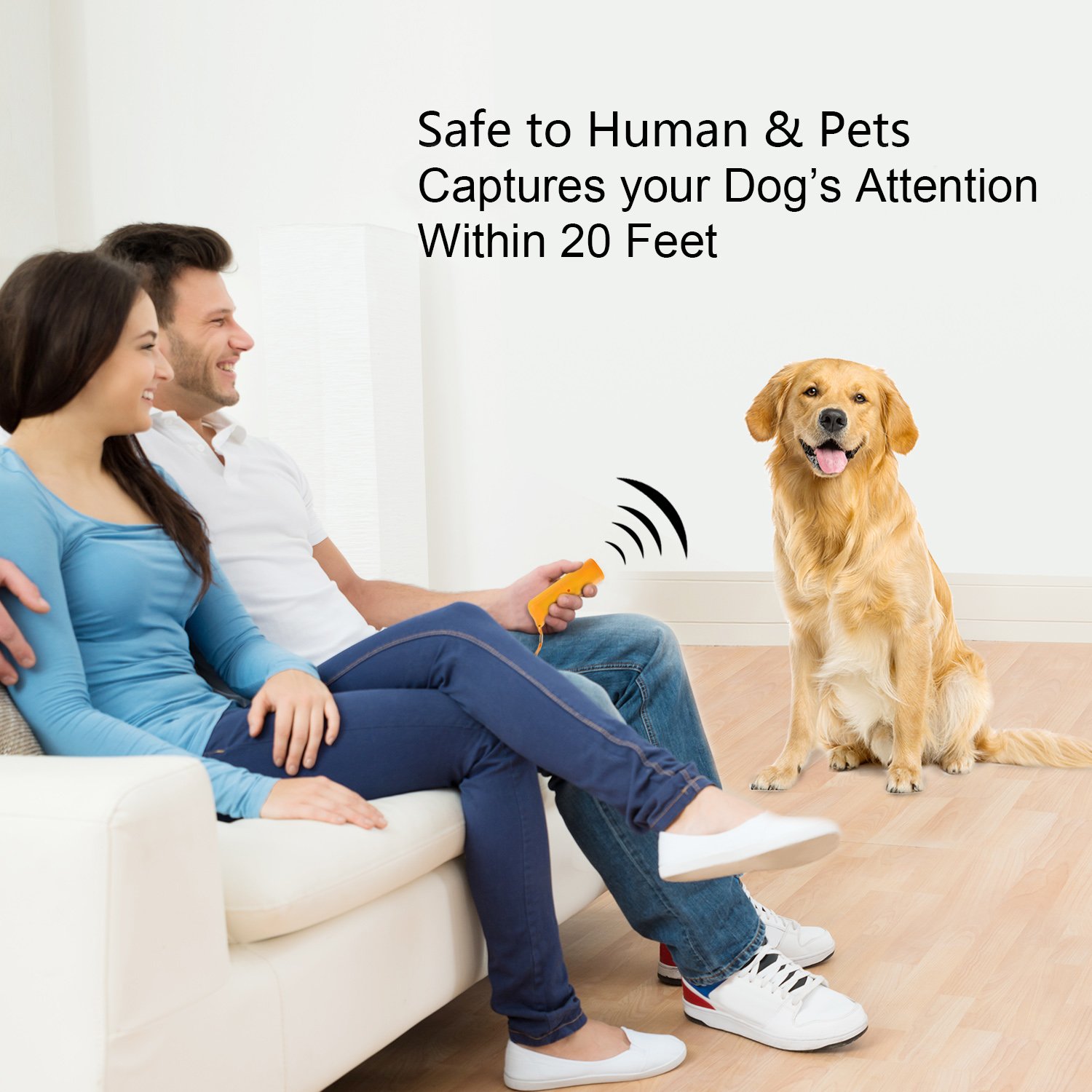 frienda led ultrasonic dog repeller