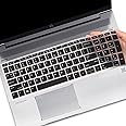 Keyboard Cover for 15.6" HP ProBook 450(G5/G6/G7) 455(G5/G6/G7) 650 G4 G5|17.3" HP ProBook 470 G5 (Not Fit ProBook 450/455 G8 G4 G3 G2 G1, ProBook 650 G8 G3 G2 G1)-Black