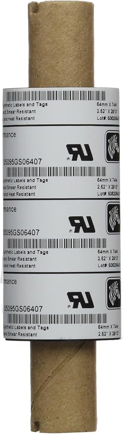 zebra performance 5095 resin ribbon